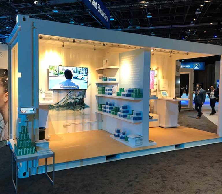 Custom Mobile Shipping Container Pop Up Displays & Exhibits - Home